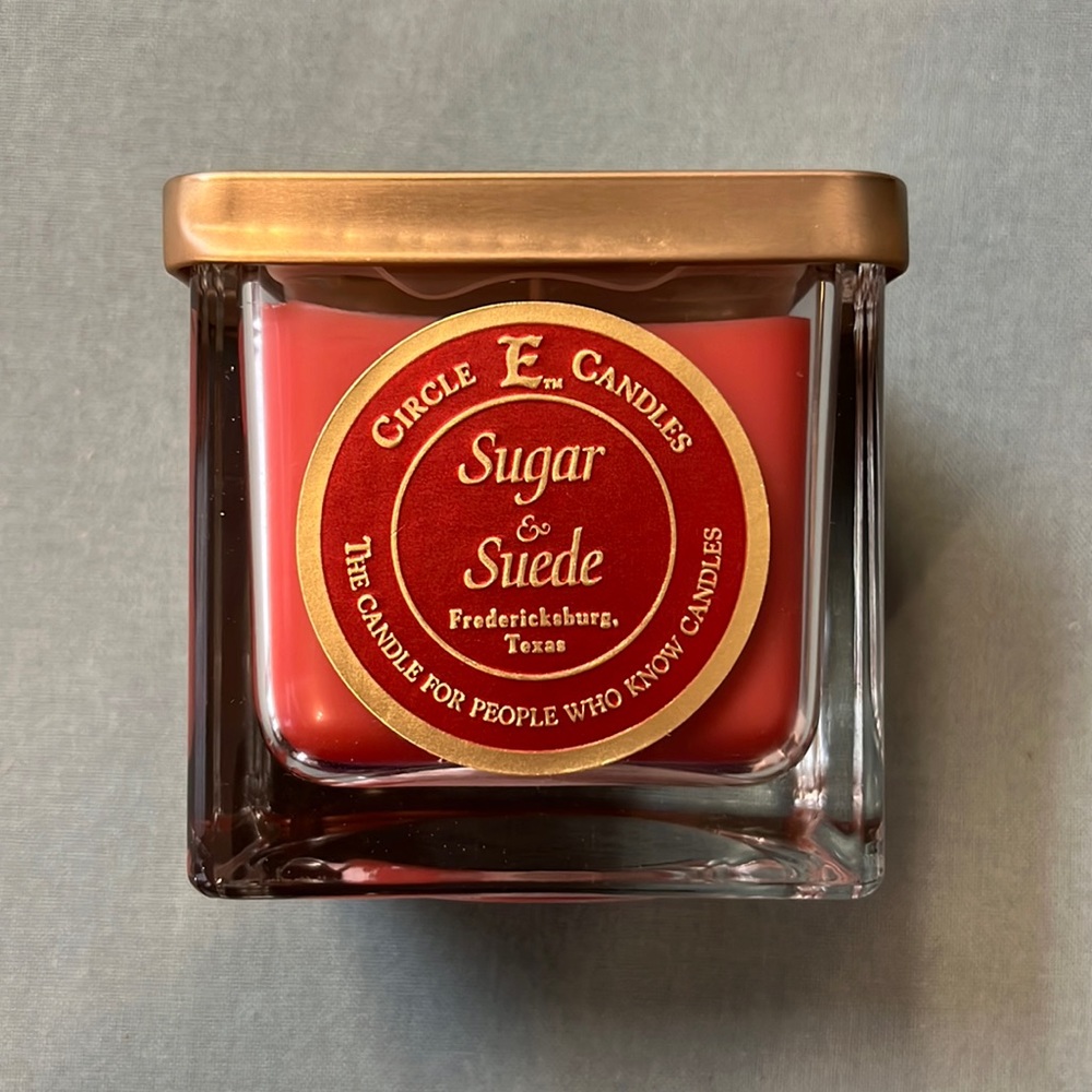Circle E Candles - Sugar and Suede
